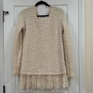 Anthropologie/Anthro Areve brand sweater. Very soft material. Oversized fit.